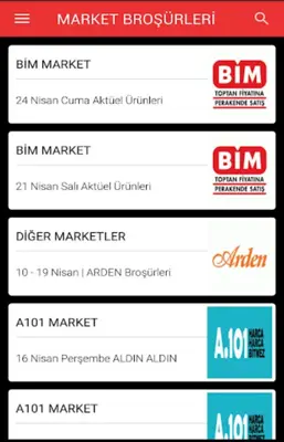 Market Broşürleri android App screenshot 4